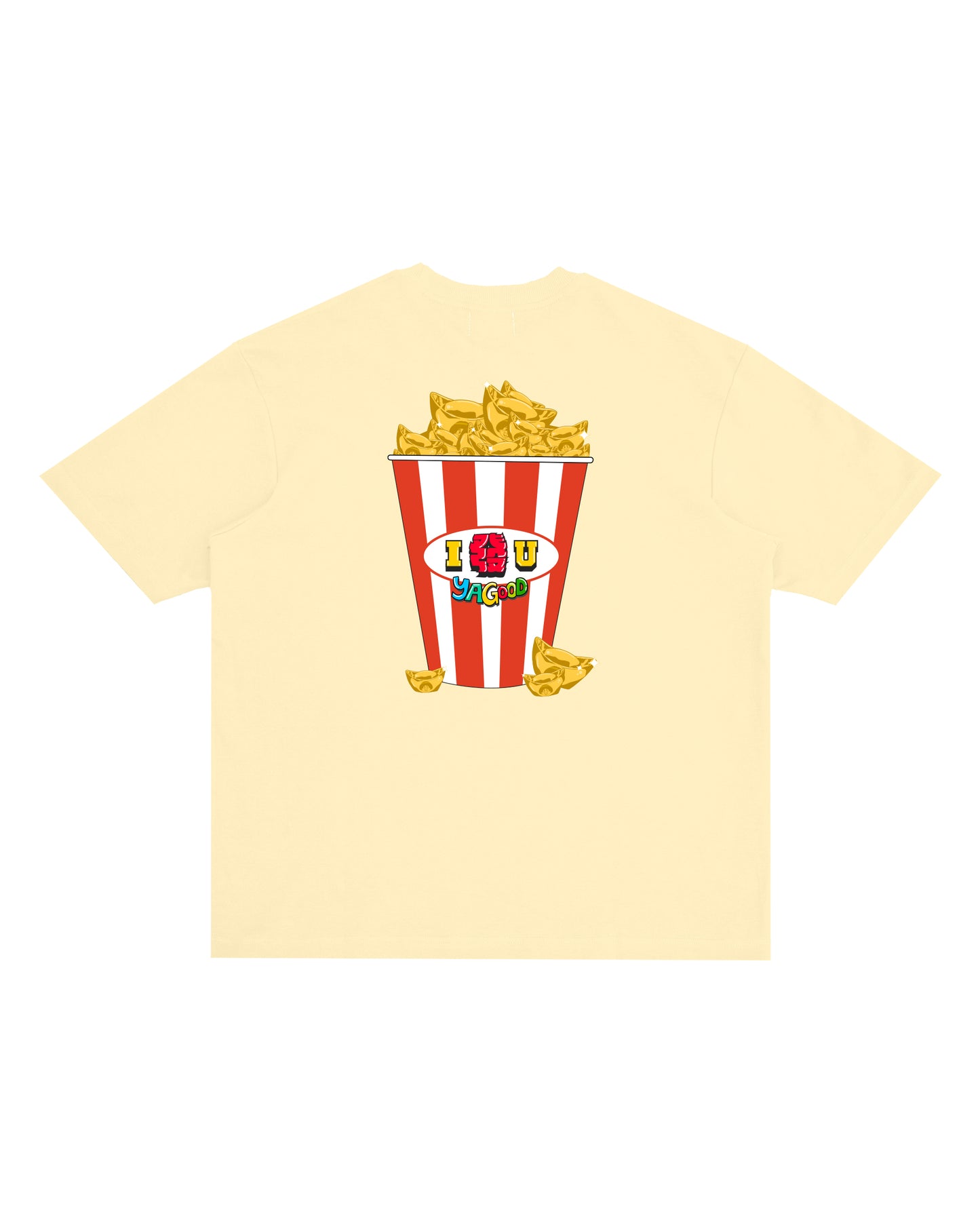 YAGOOD I FA U TEE (CREAM WHITE)