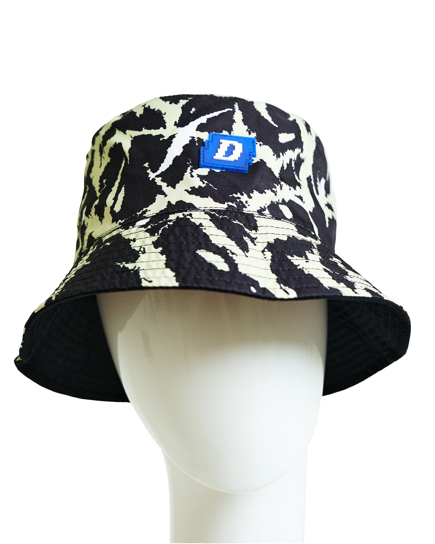 TWO-FACED BUCKET HAT (BLACK)