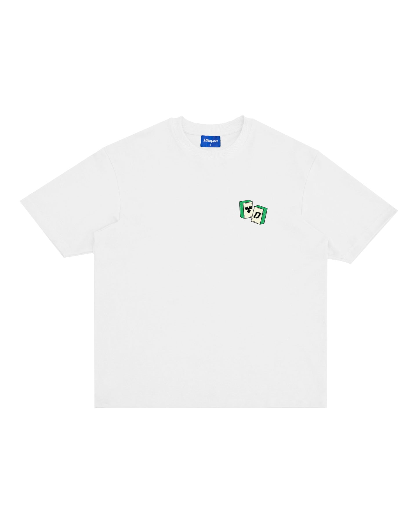 DISSYCO X CARLSBERG MAHJONG TEE (WHITE)