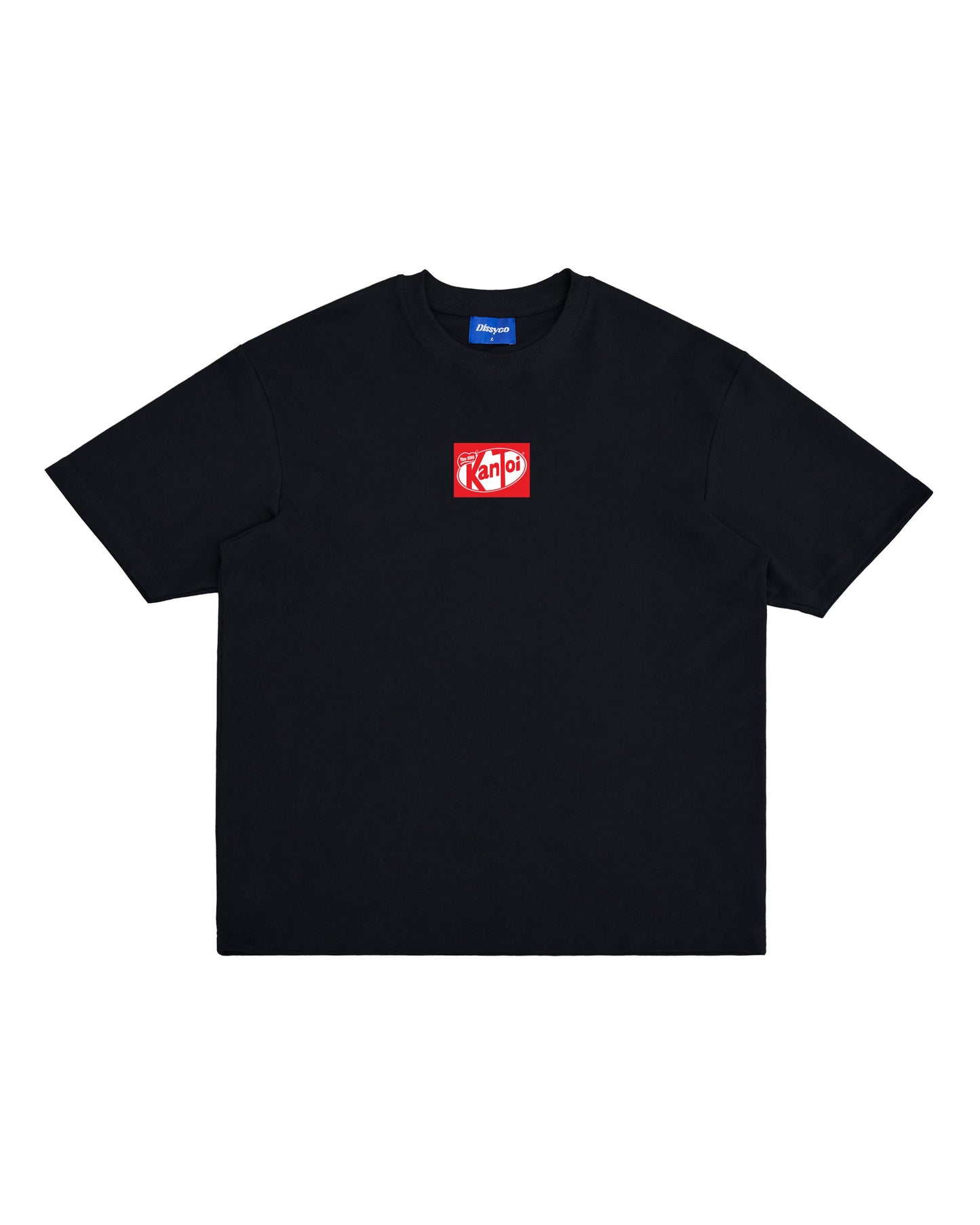 KANTOI TEE (BLACK/LIGHT BLUE)