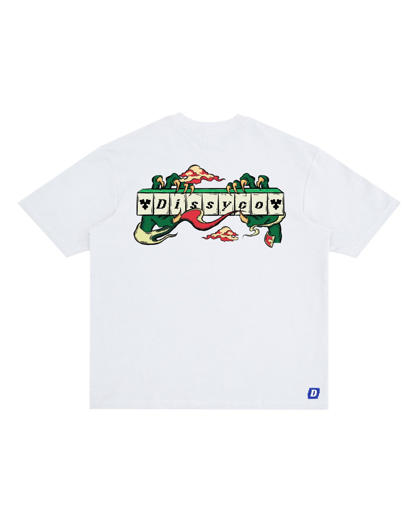 DISSYCO X CARLSBERG MAHJONG TEE (WHITE)