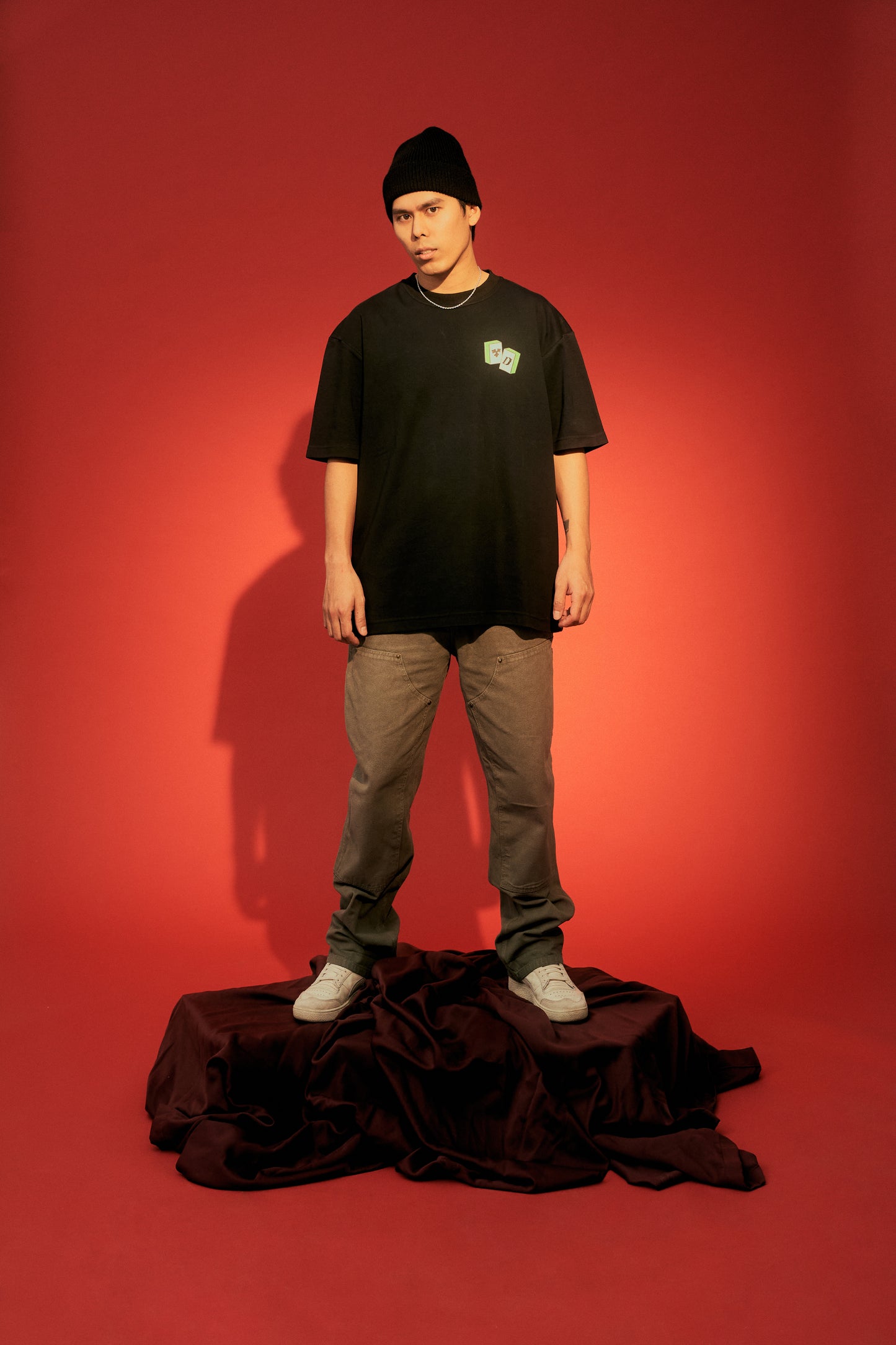 DISSYCO X CARLSBERG MAHJONG TEE (BLACK)