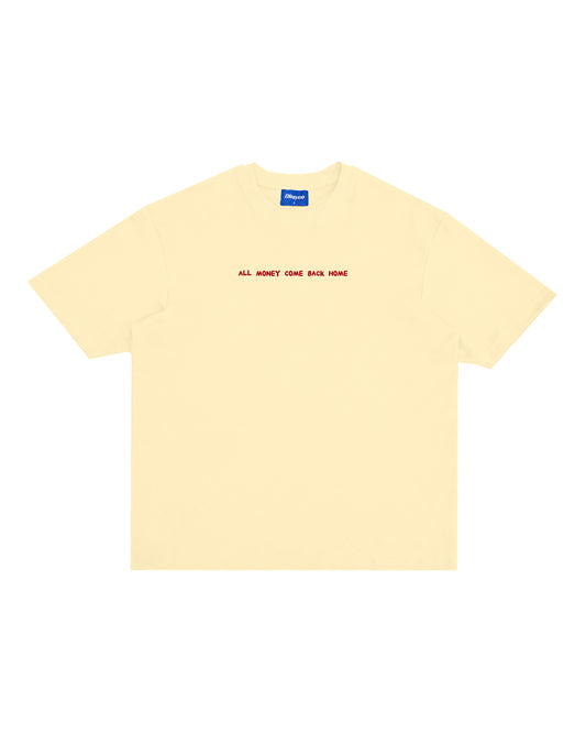 KUKUJIAO MONEY HOME TEE (CREAM WHITE)