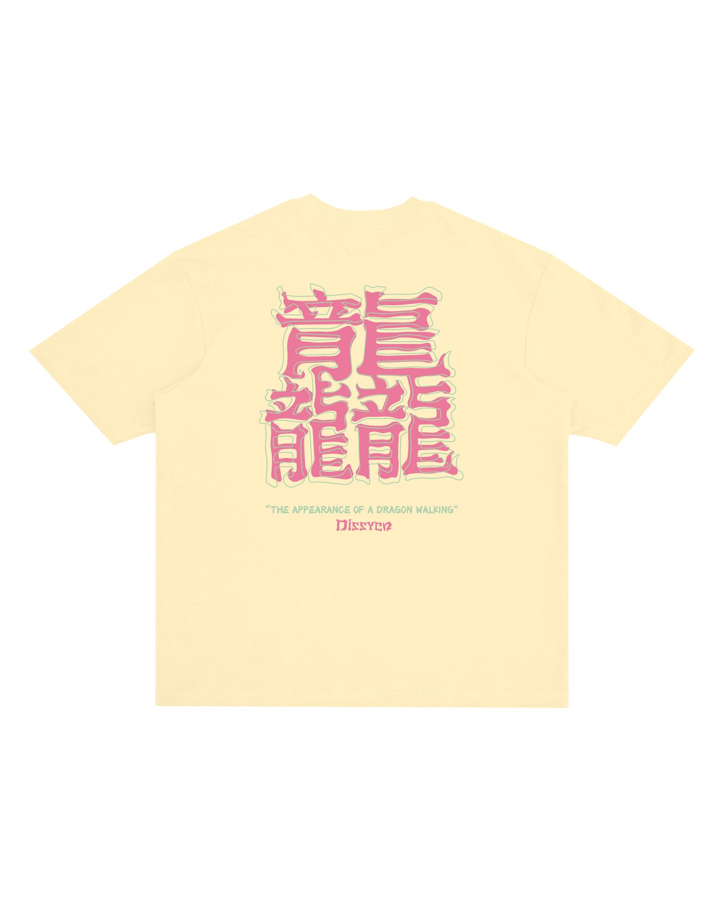 DRAGON WALKING TEE (CREAM WHITE)
