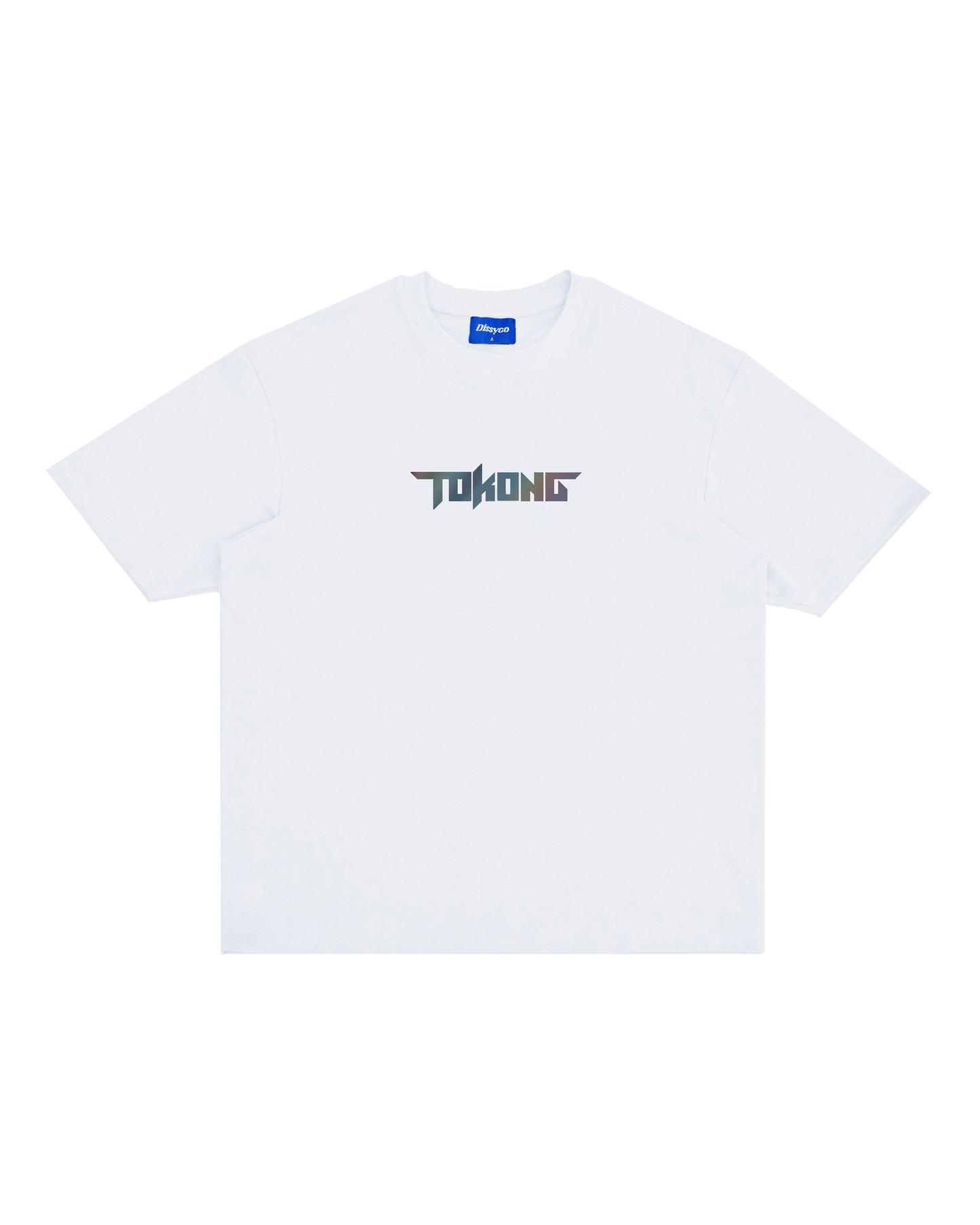 TOKONG RAINBOW REFLECTIVE TEE (WHITE)