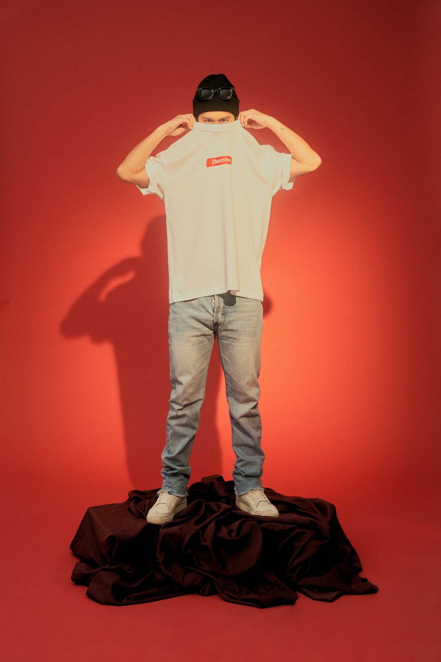 DISSYCO X CARLSBERG BOX LOGO TEE (WHITE)