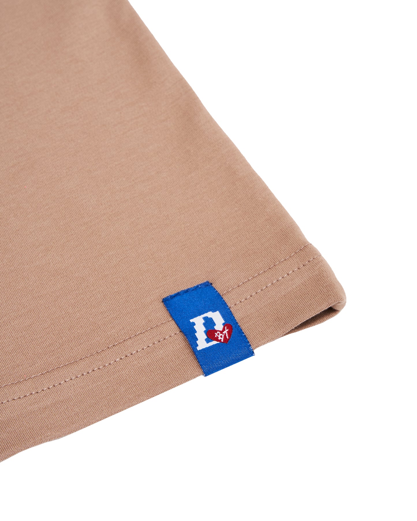 WORK & SNACK HARDER TEE (BROWN)