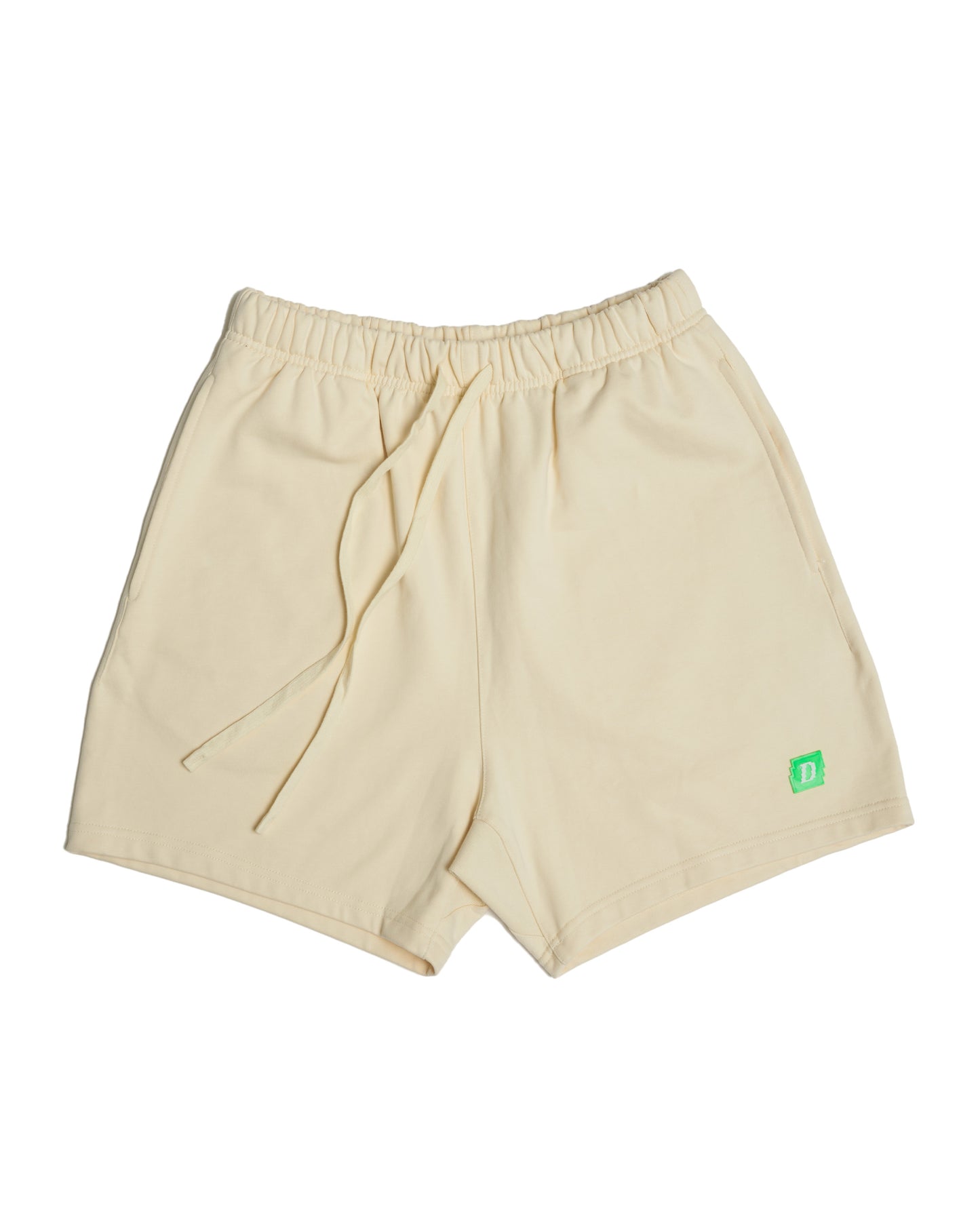 JADE SWEAT SHORTS (CREAM WHITE)