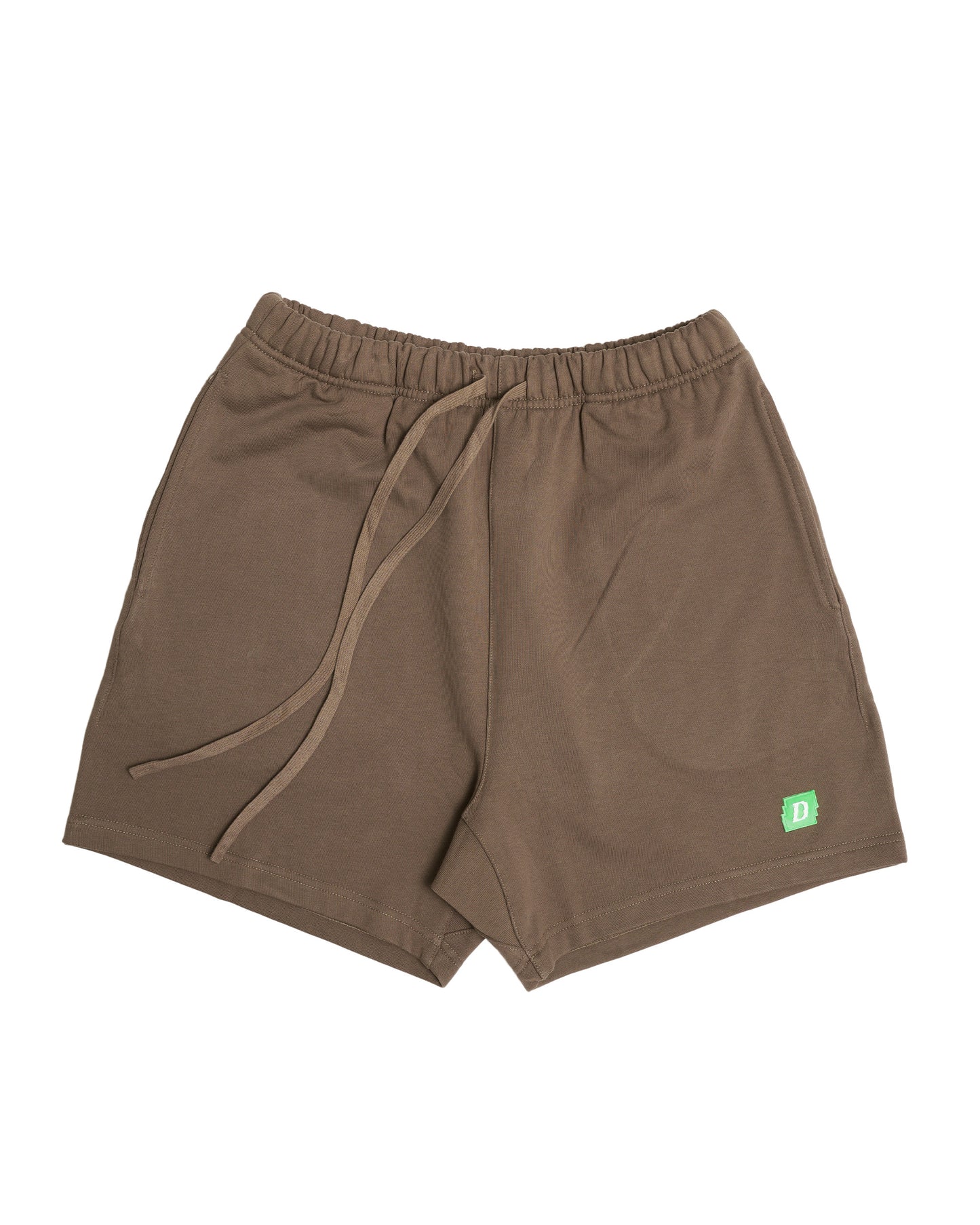 JADE SWEAT SHORTS (BROWN)