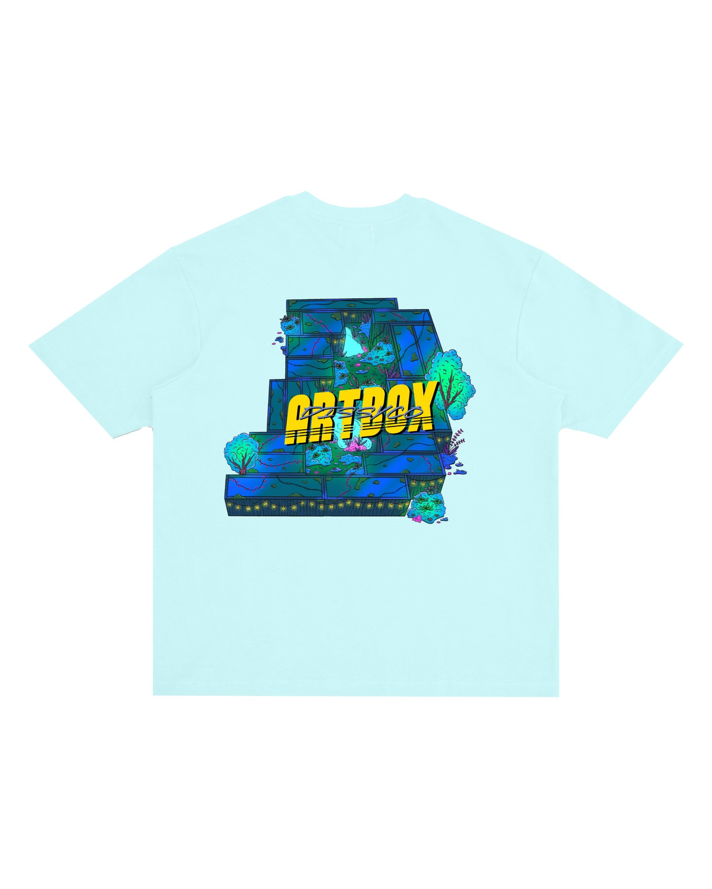DISSYCO X ARTBOX D TEE (BLACK, WHITE, CREAM WHITE, LIGHT BLUE, BLUE, GREEN, PURPLE)