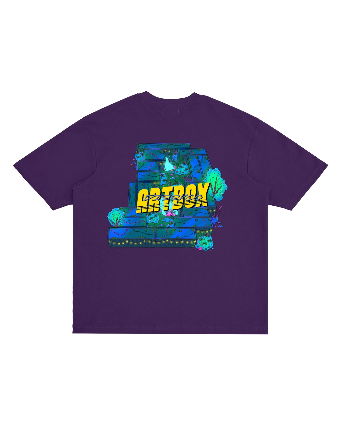 DISSYCO X ARTBOX D TEE (BLACK, WHITE, CREAM WHITE, LIGHT BLUE, BLUE, GREEN, PURPLE)