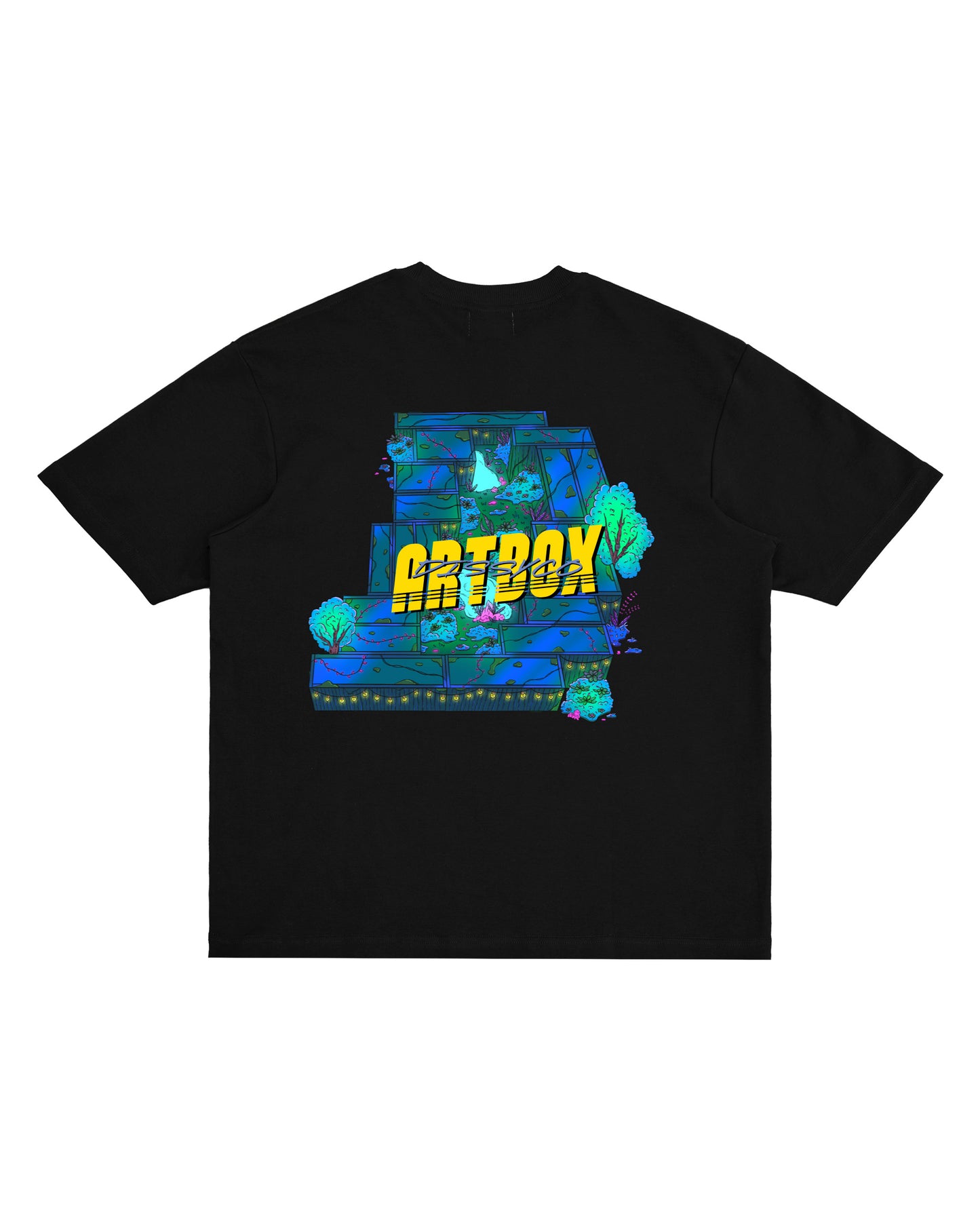 DISSYCO X ARTBOX D TEE (BLACK, WHITE, CREAM WHITE, LIGHT BLUE, BLUE, GREEN, PURPLE)