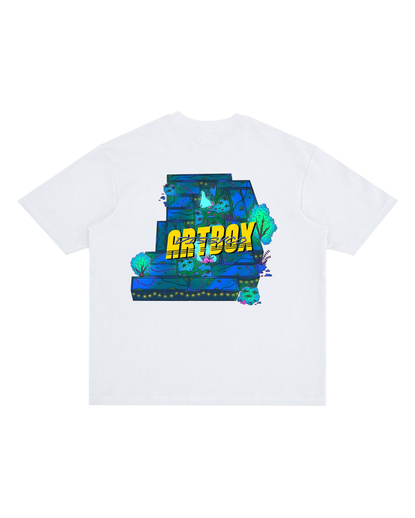 DISSYCO X ARTBOX D TEE (BLACK, WHITE, CREAM WHITE, LIGHT BLUE, BLUE, GREEN, PURPLE)