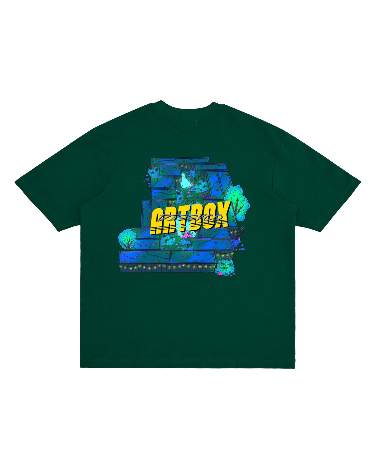 DISSYCO X ARTBOX D TEE (BLACK, WHITE, CREAM WHITE, LIGHT BLUE, BLUE, GREEN, PURPLE)