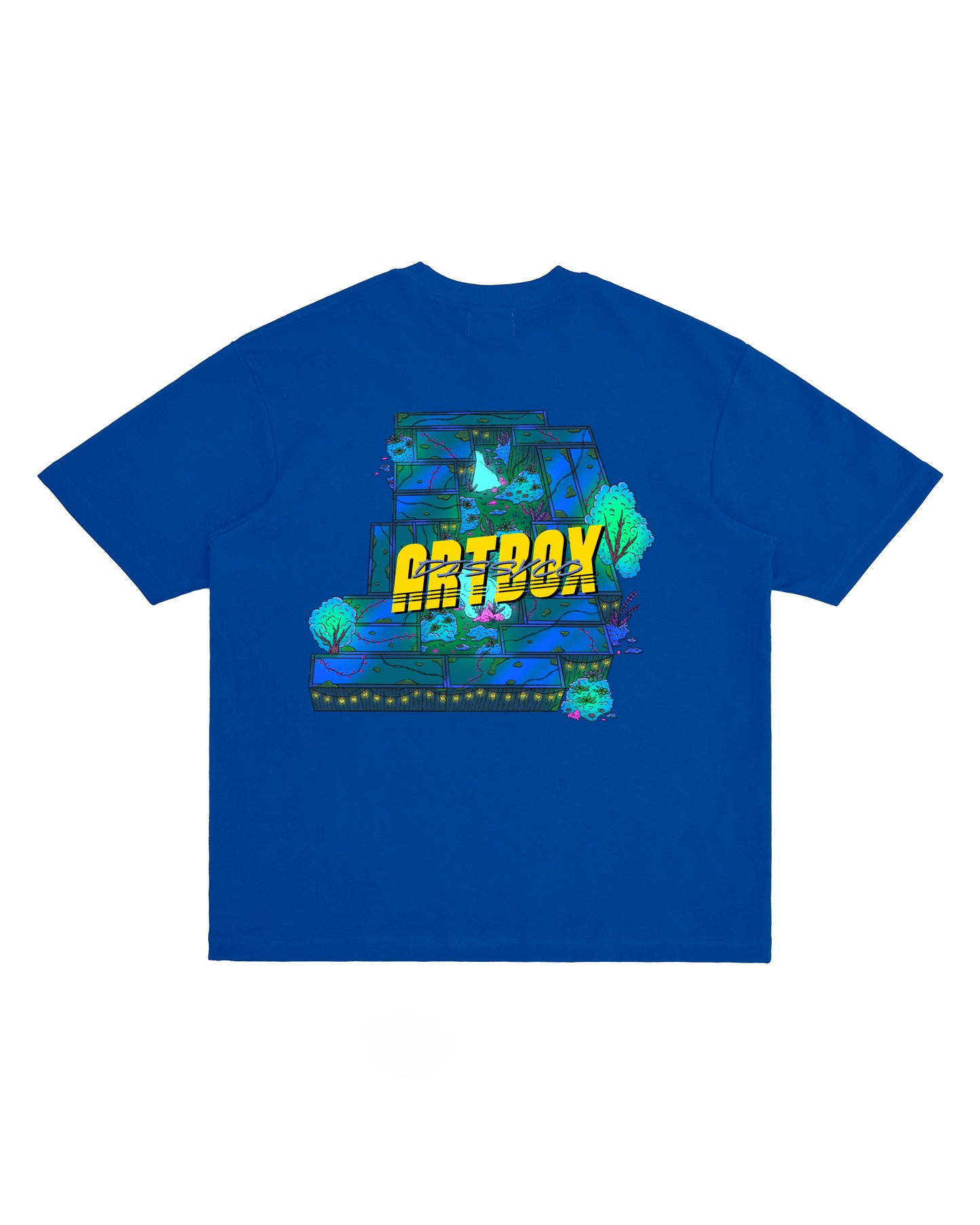 DISSYCO X ARTBOX D TEE (BLACK, WHITE, CREAM WHITE, LIGHT BLUE, BLUE, GREEN, PURPLE)