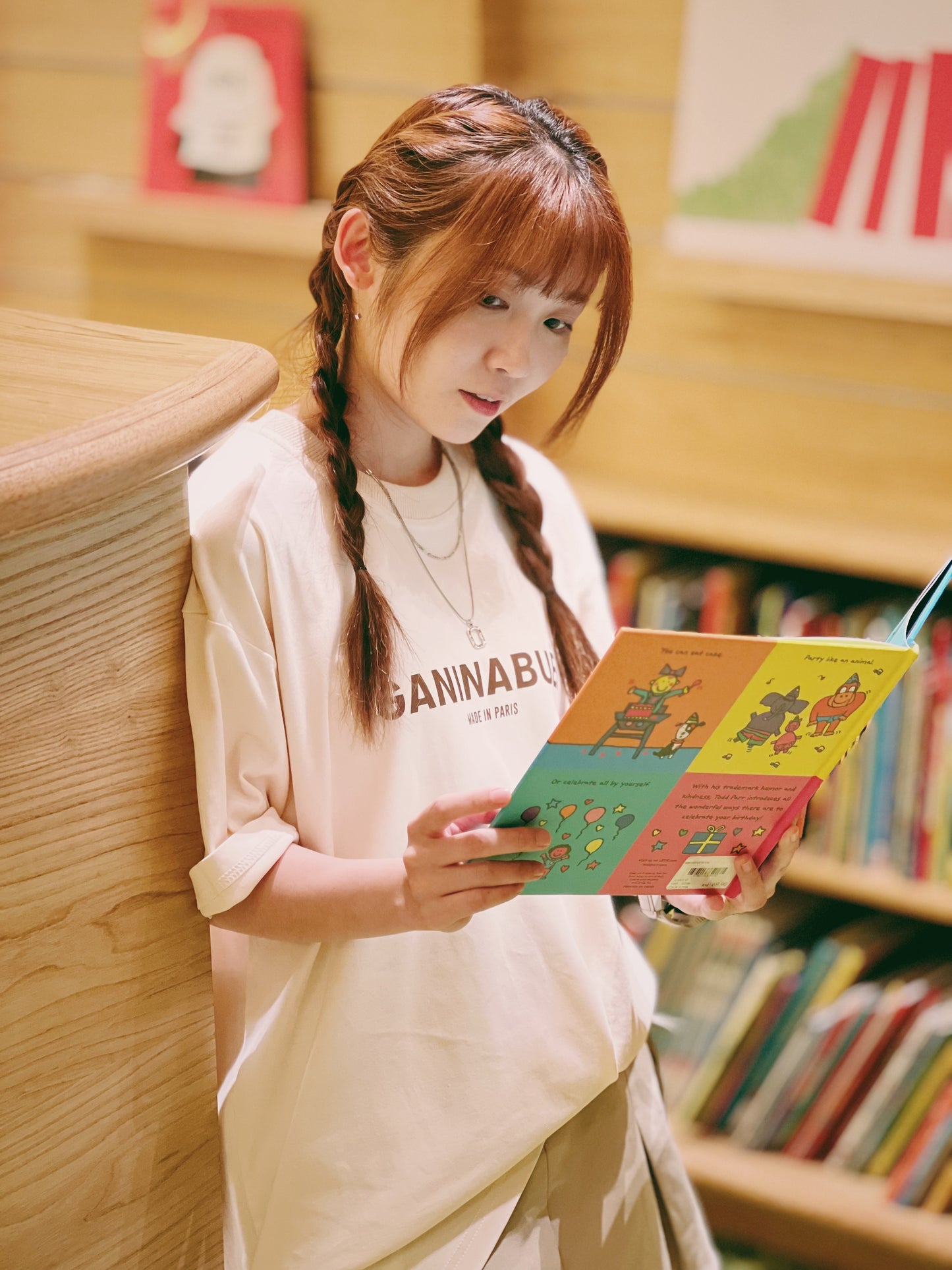 GNB TEE (CREAM WHITE)