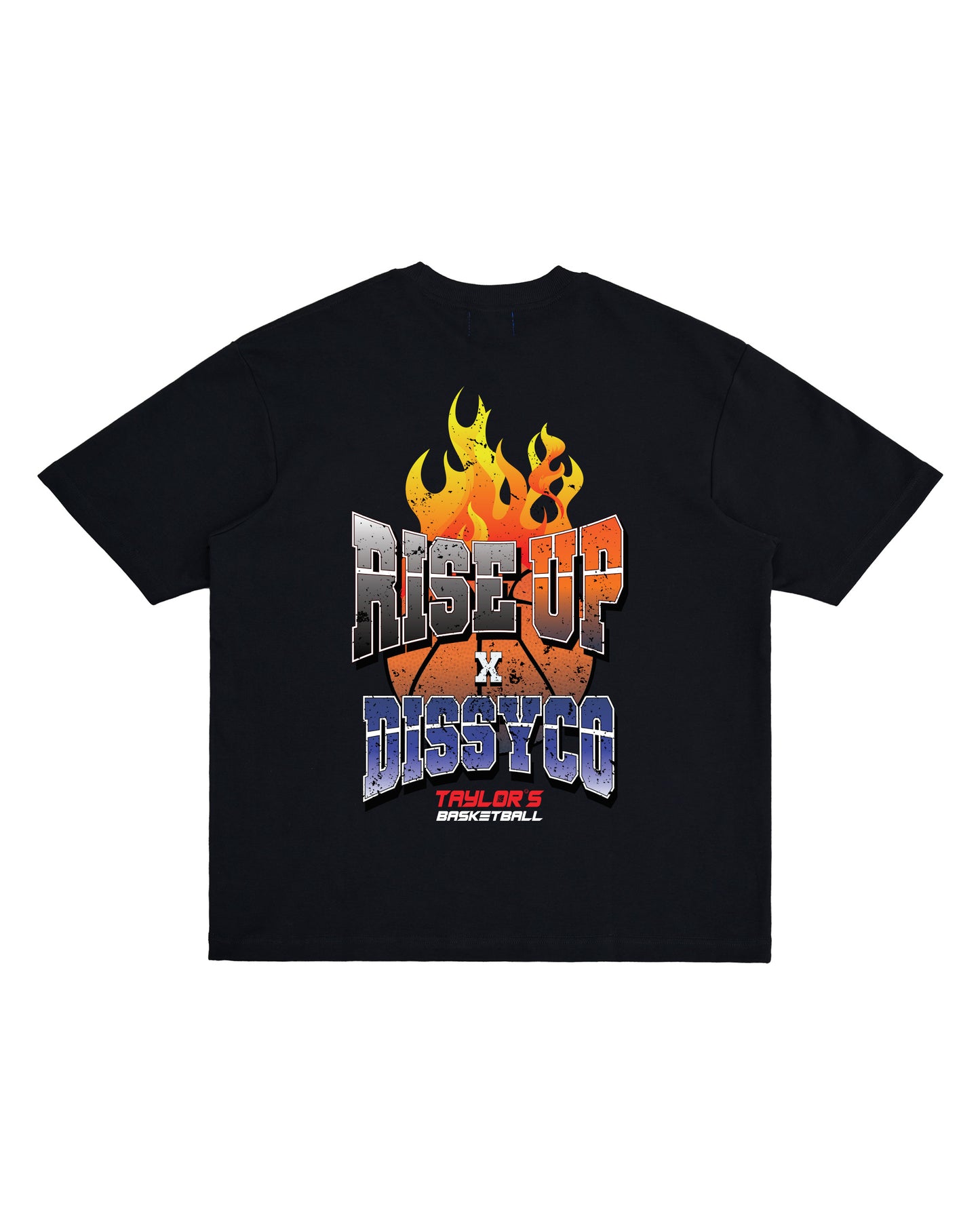 DISSYCO X RISE UP BALLERS TEE (BLACK)