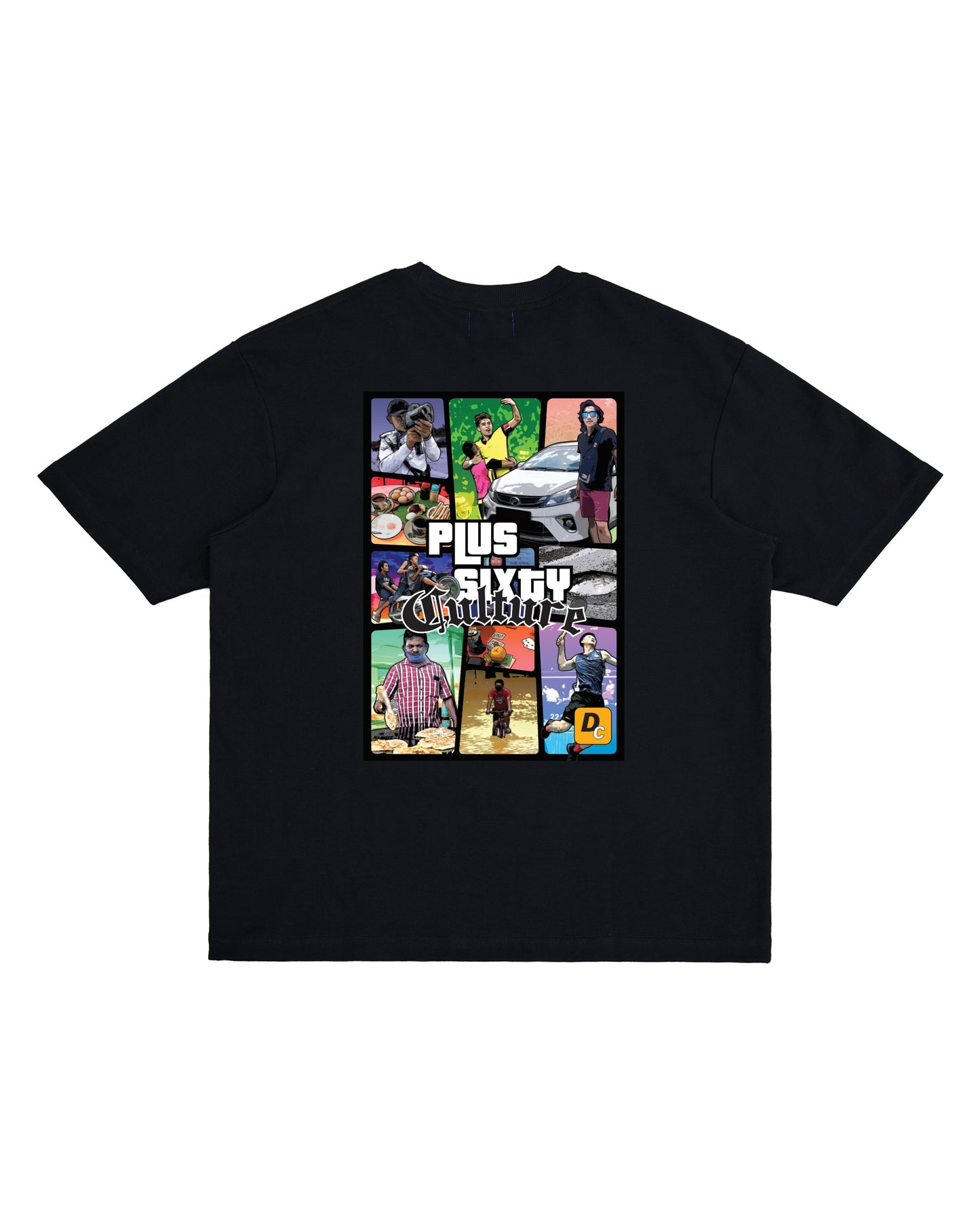 +60 CULTURE TEE(BLACK)