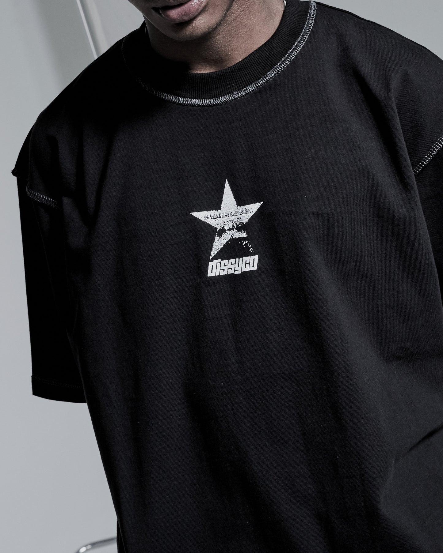 LIFE'S LIKE A MOVIE TEE (BLACK)