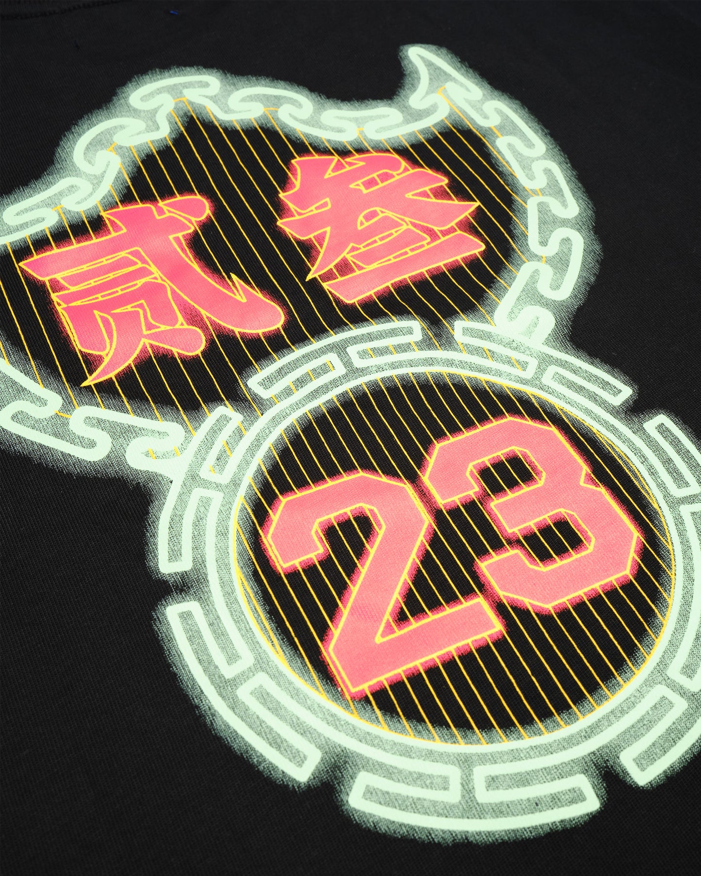 NEON SIGN TEE (BLACK)