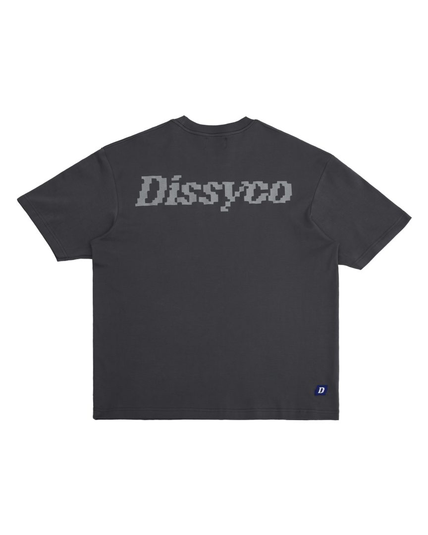 +1up 3m silkscreen tee (dark grey)