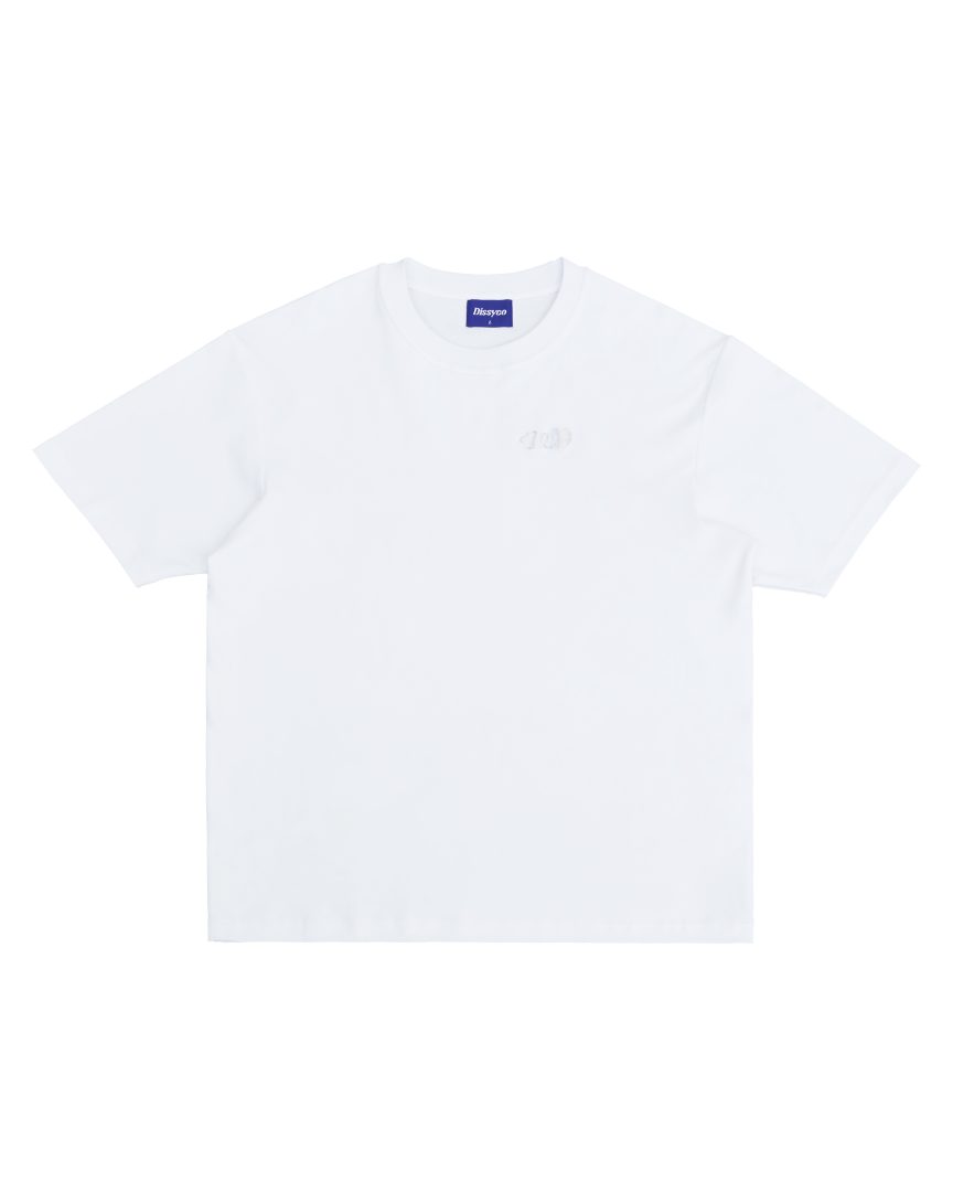 +1up hologram tee (white)