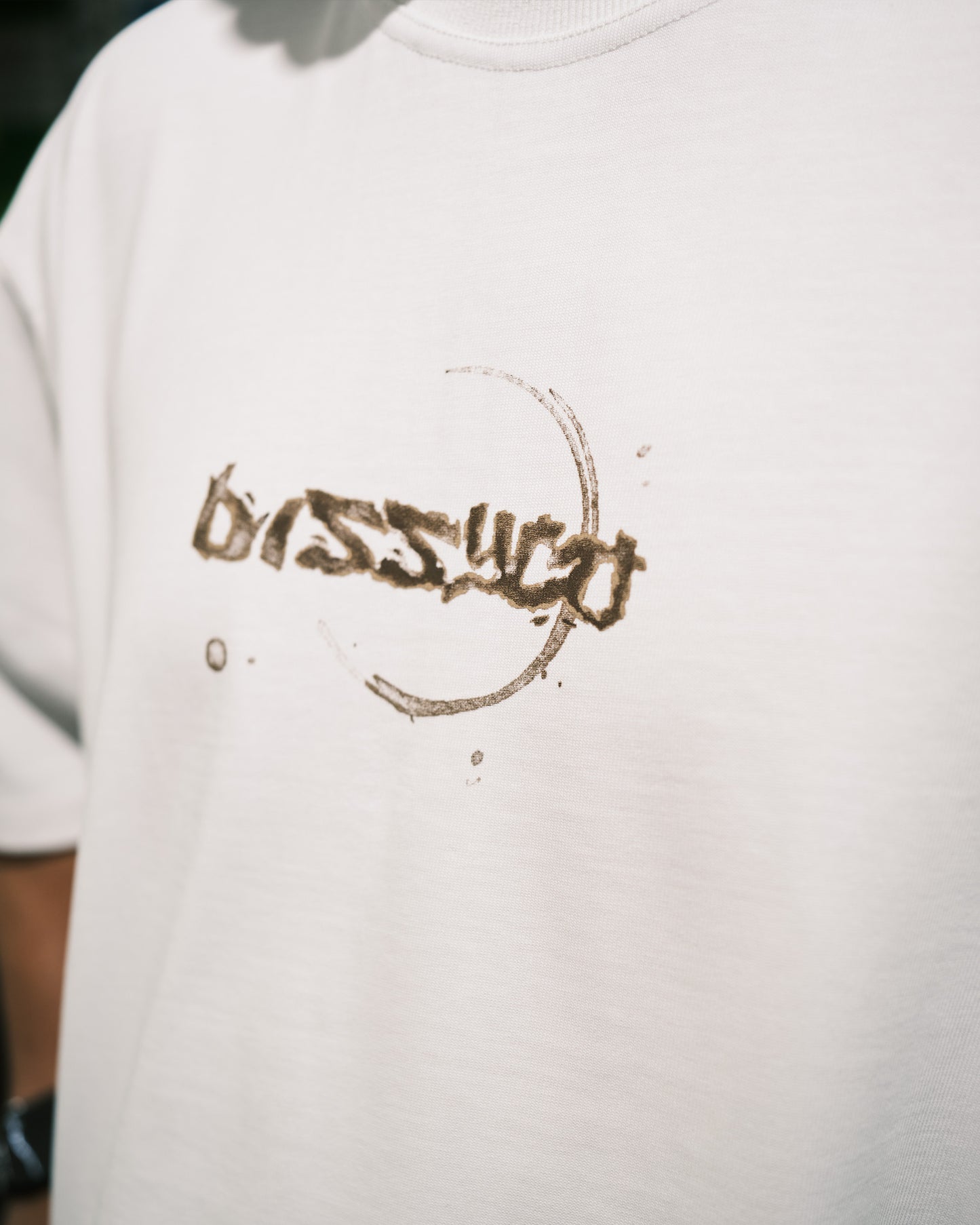KOPI STAIN TEE (WHITE)