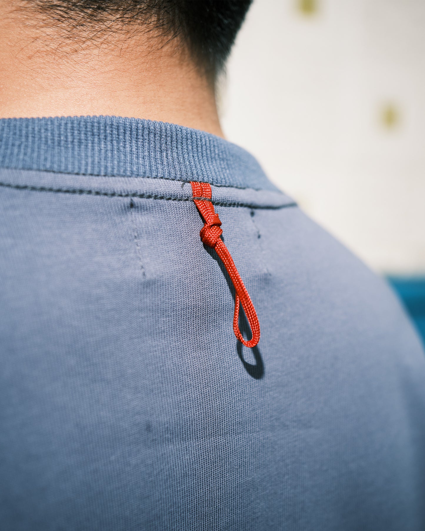 BARLEY STAIN LONG SLEEVE (BLUE)