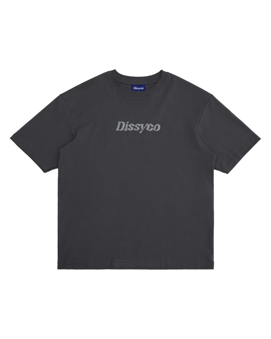 dissyco 3m silkscreen tee (dark grey)
