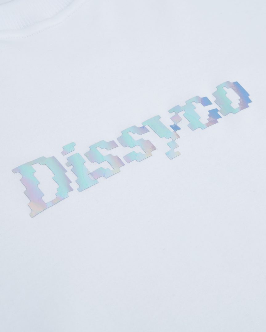 dissyco hologram tee (white)