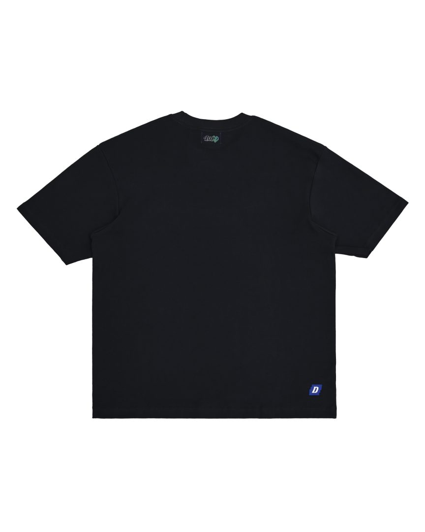 dissyco rainbow reflective tee (black)