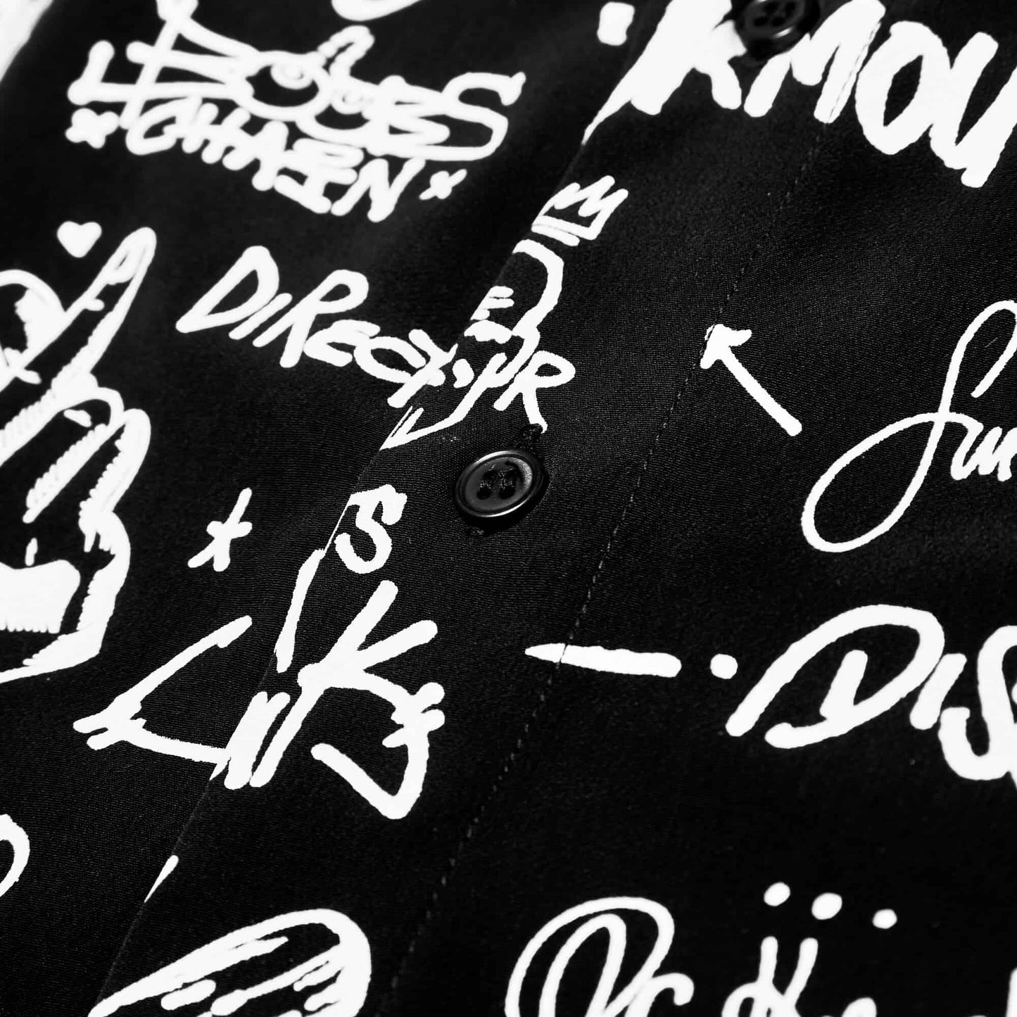 Dissy Graffiti Tag Bowling Shirt 004