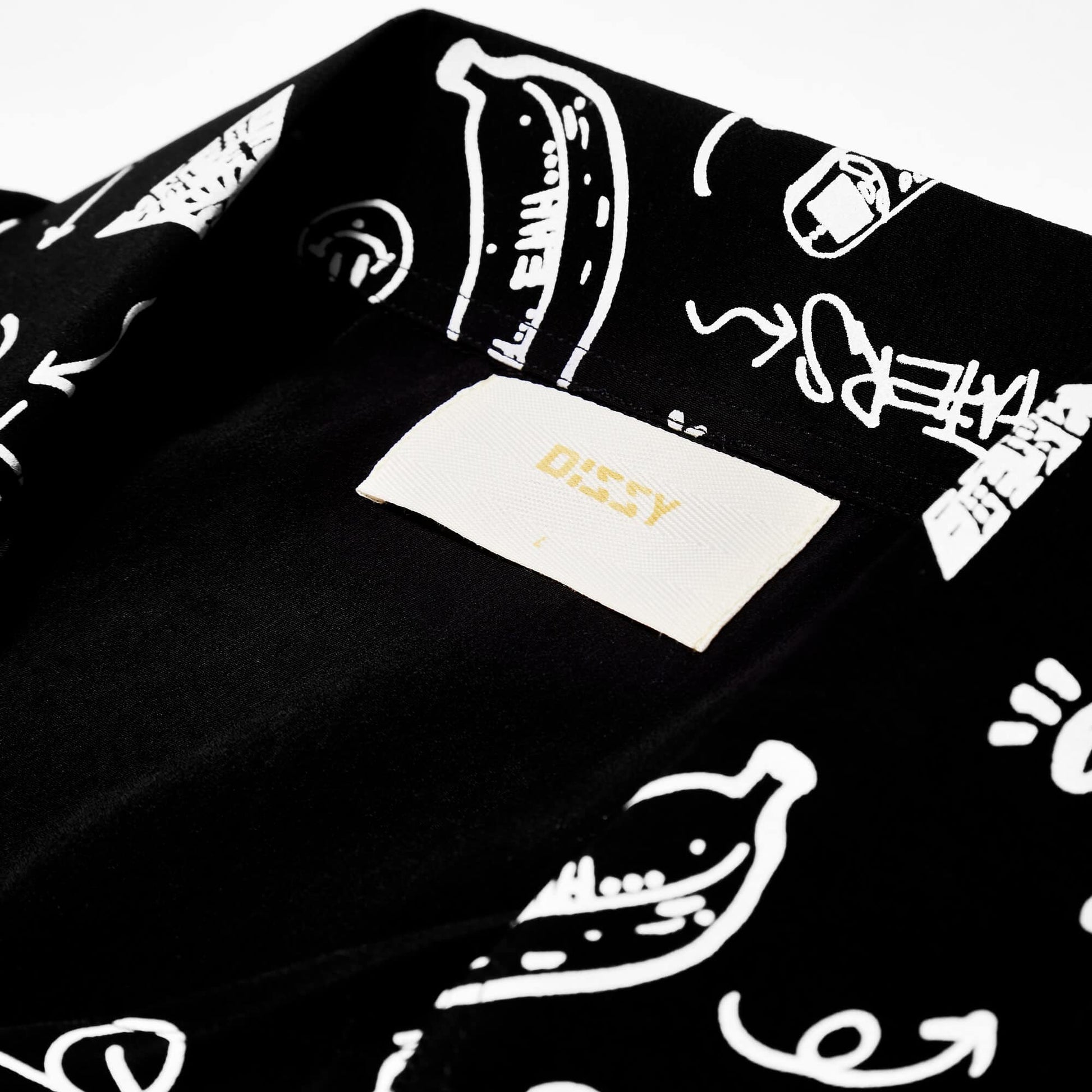 Dissy Graffiti Tag Bowling Shirt 005