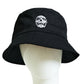 TWO-FACED BUCKET HAT (BLACK)