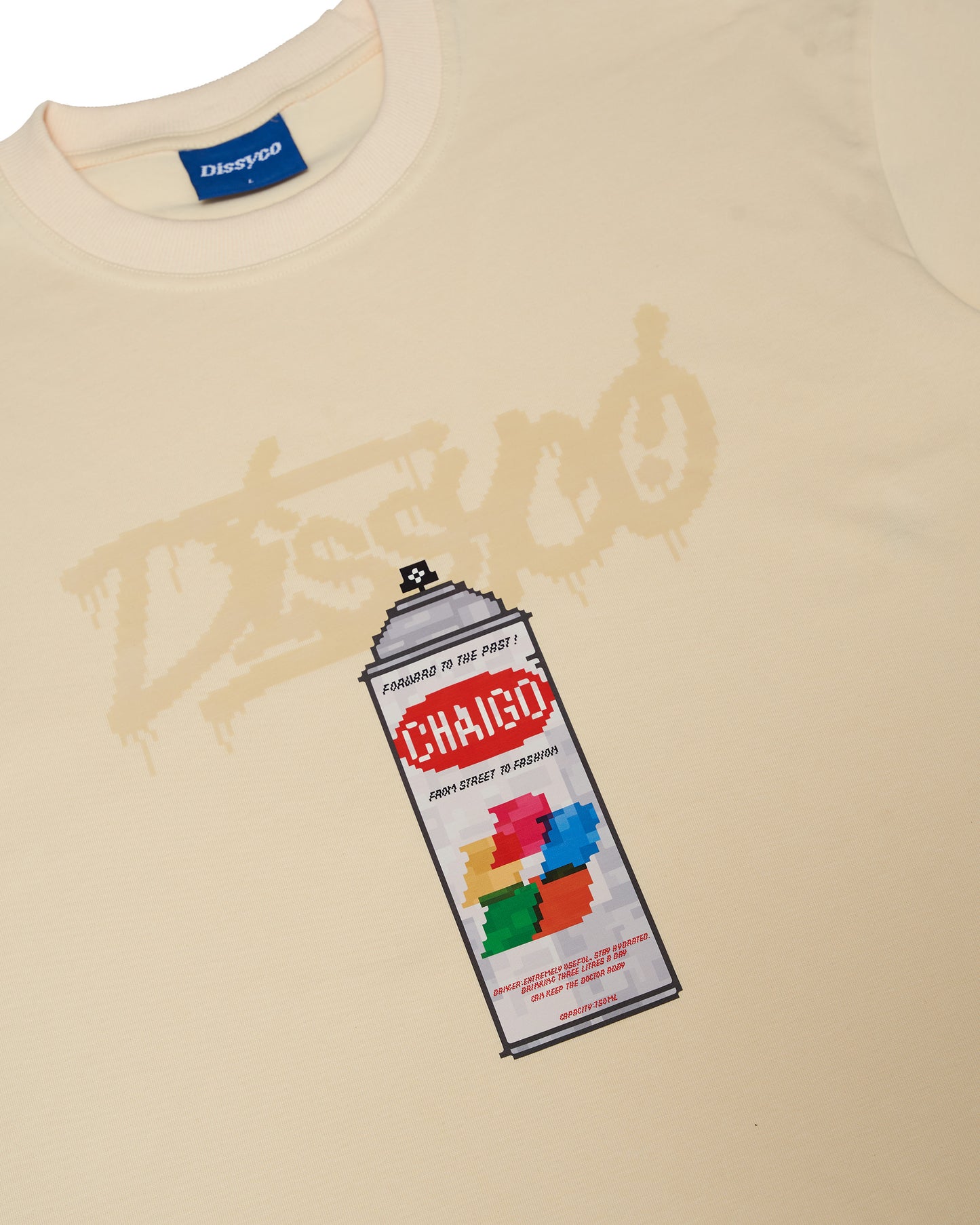 SPRAY CAN TEE (CREAM WHITE)