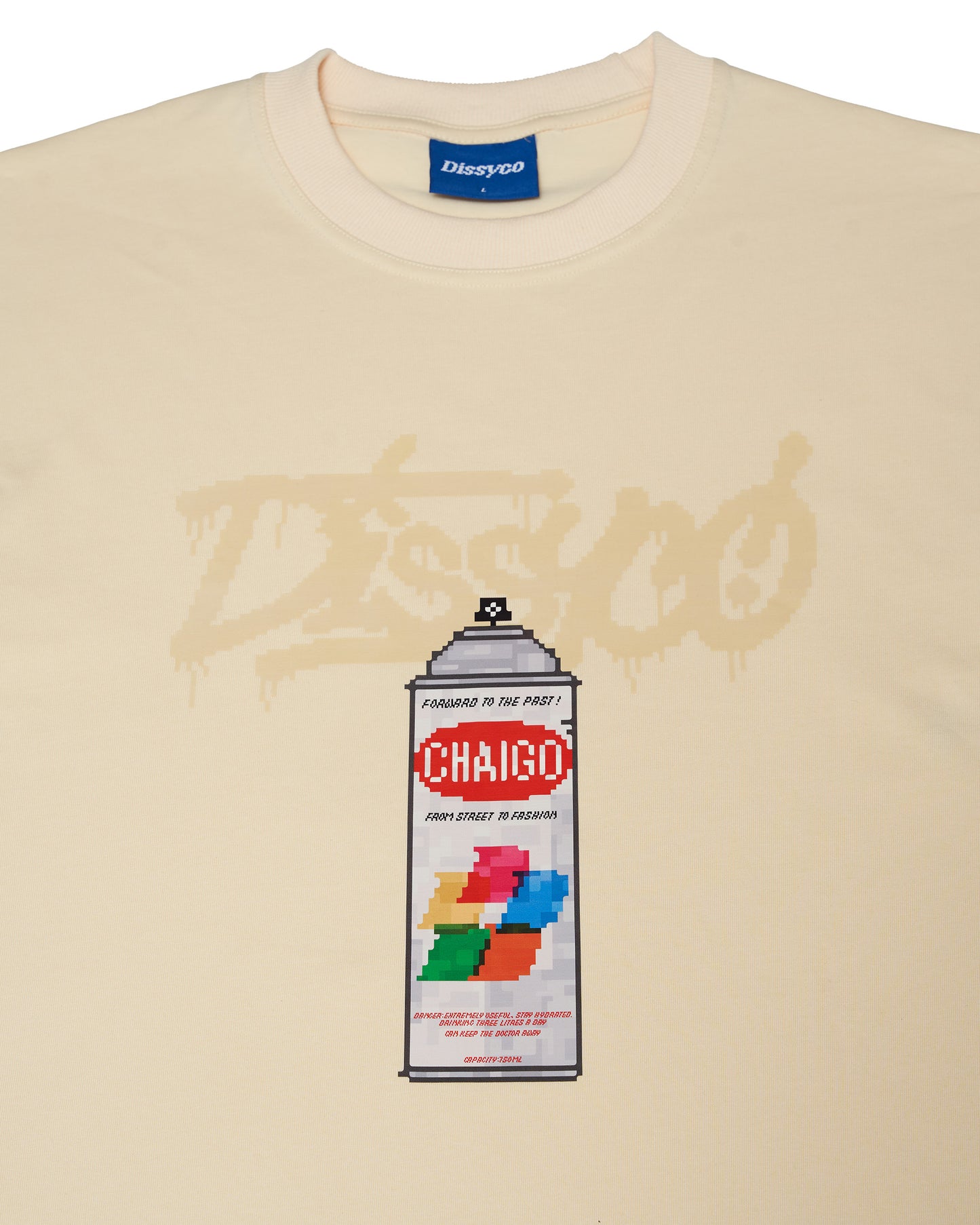 SPRAY CAN TEE (CREAM WHITE)