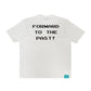 FORWARD TO THE PAST TEE (WHITE)