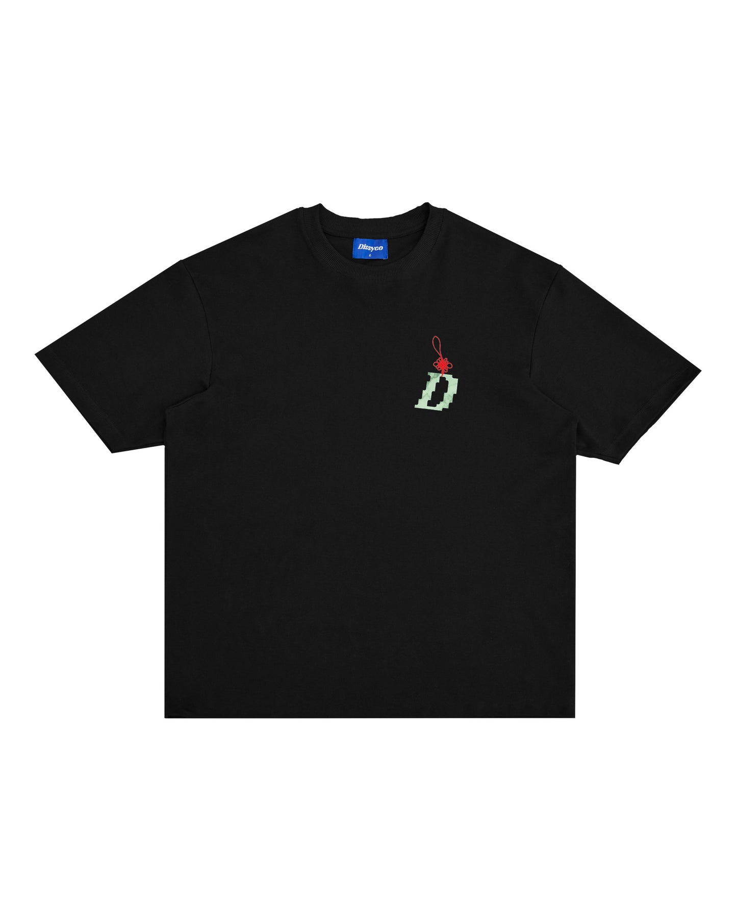 JADE PENDANT TEE (BLACK)