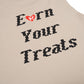 EARN YOUR TREAT SINGLET (GREY)