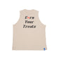 EARN YOUR TREAT SINGLET (GREY)