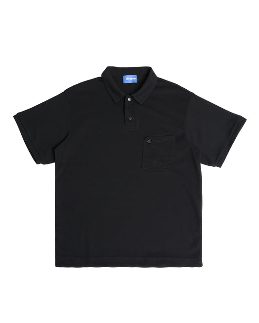 ESSENTIAL POLO SHIRT (BLACK)