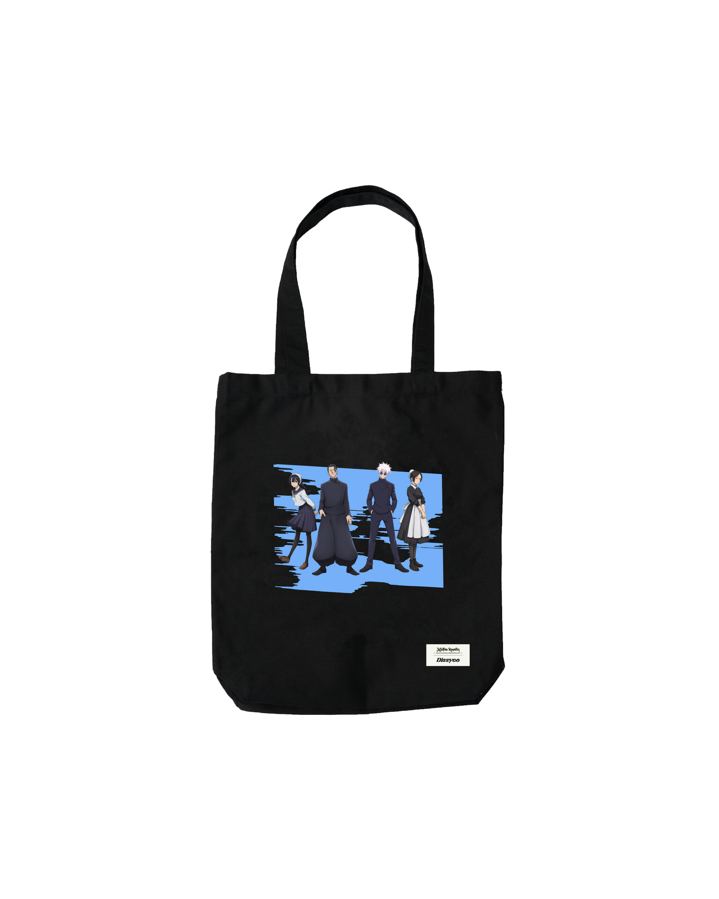 JJK CHARACTER TOTE BAG (BLACK)