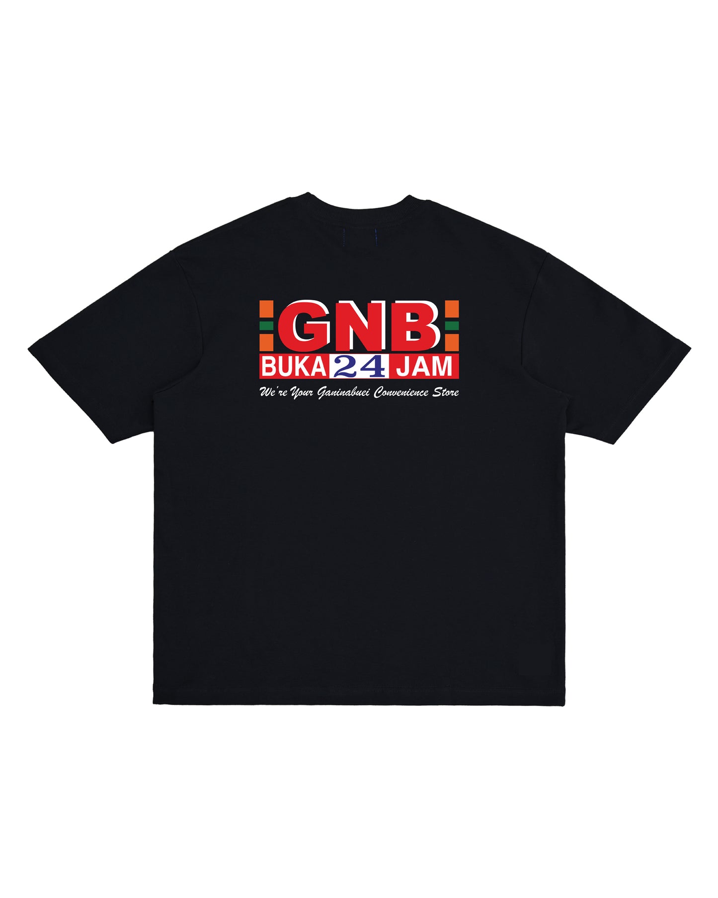 GNB MART TEE (BLACK)