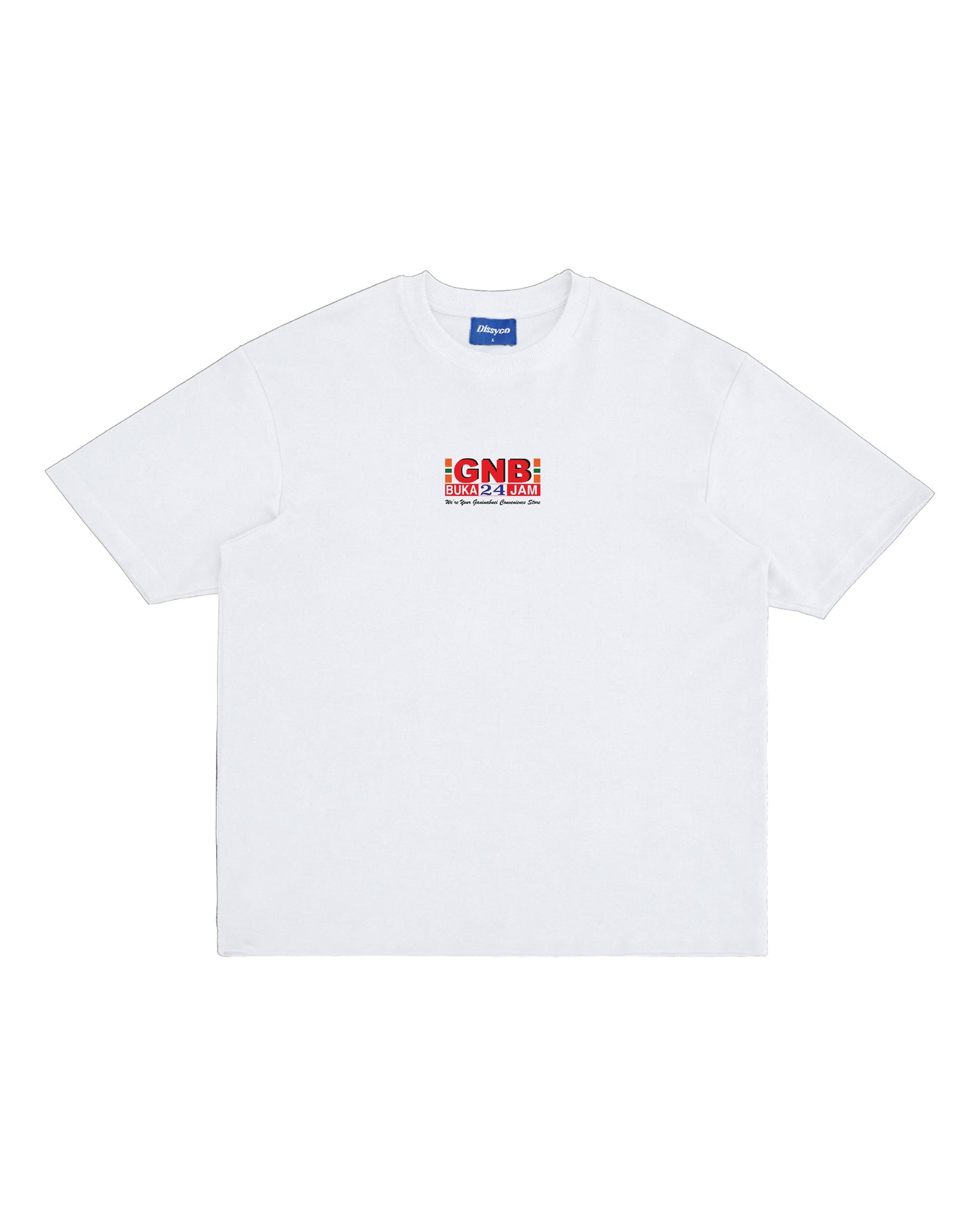 GNB MART TEE (WHITE)