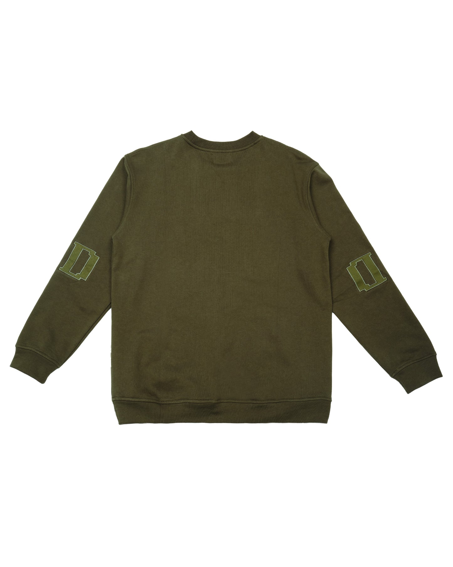 EMBROIDERY PATCH SWEATER (GREEN)