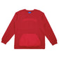 EMBROIDERY PATCH SWEATER (RED)