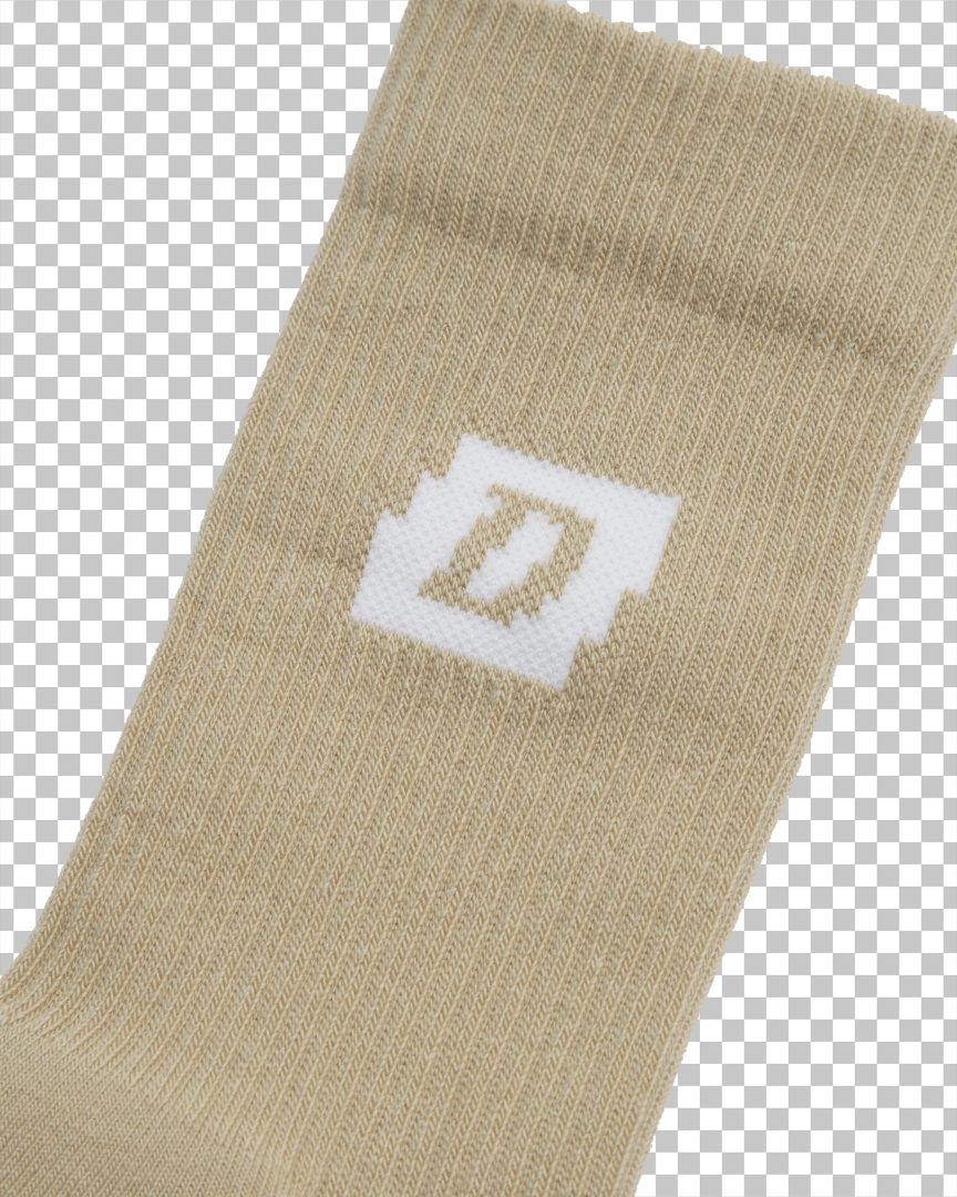 dissyco crew socks khaki 03
