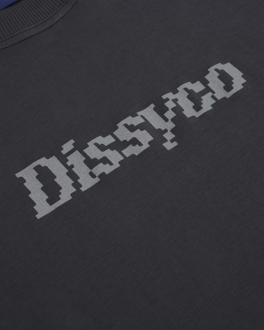 dissyco 3m silkscreen tee (dark grey)
