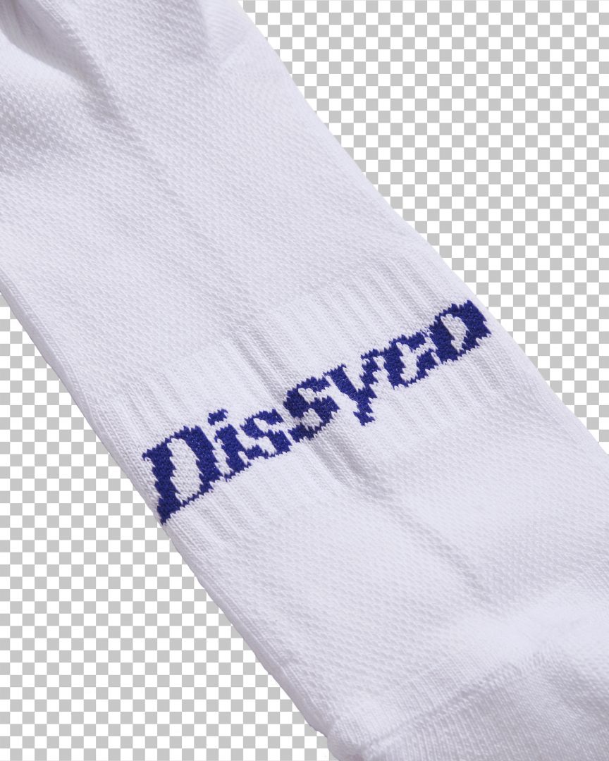 dissyco crew socks white 06